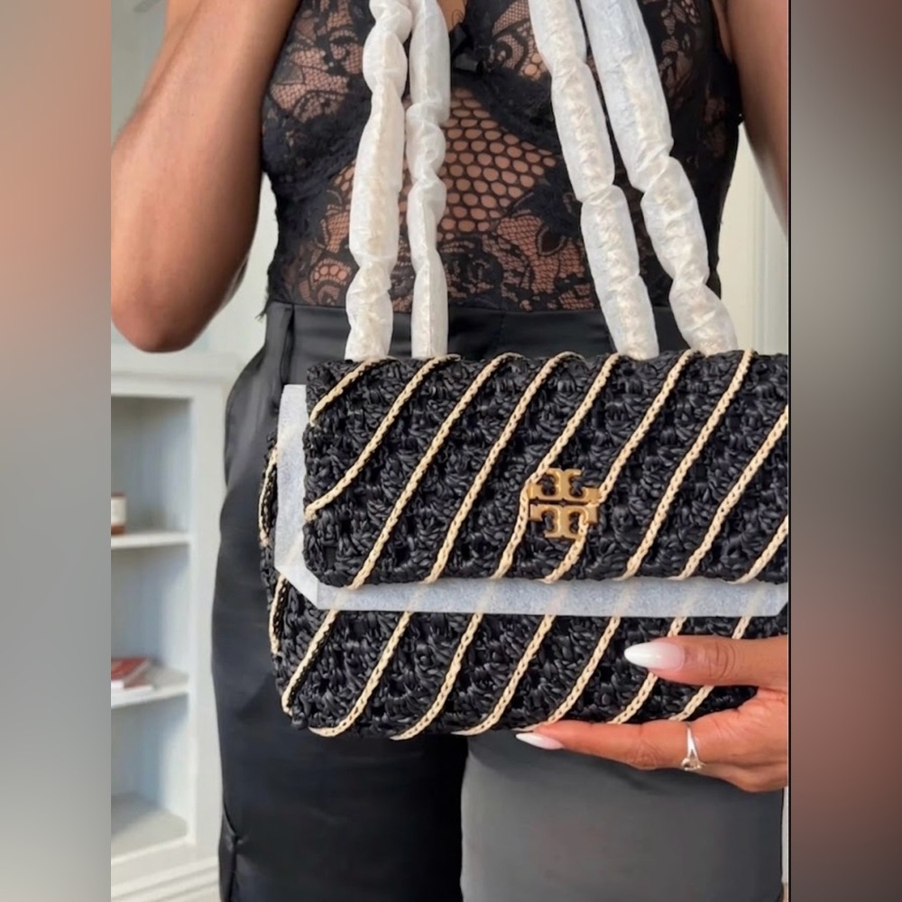 Tory Burch Kira Crochet Small Convertible Bag - Picture 7 of 7